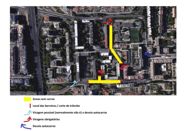 Corte de Trânsito Telheiras em Movimento 2015