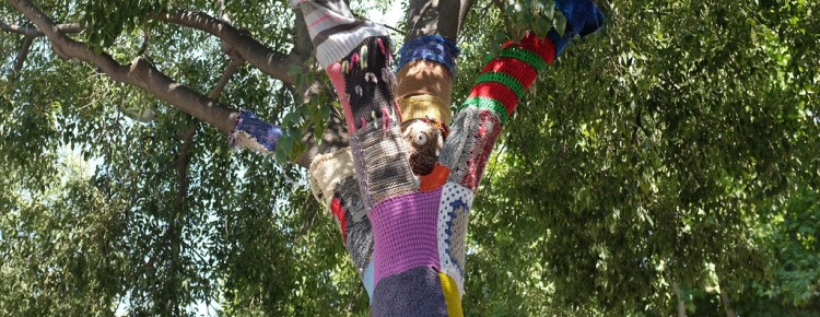 Centro comunitário crochet tricot