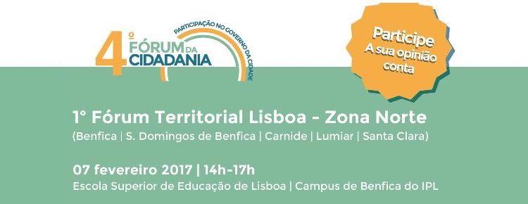 CML 4º Fórum Cidadania cartaz_Forum Territorial_Zona Norte_versão final capa