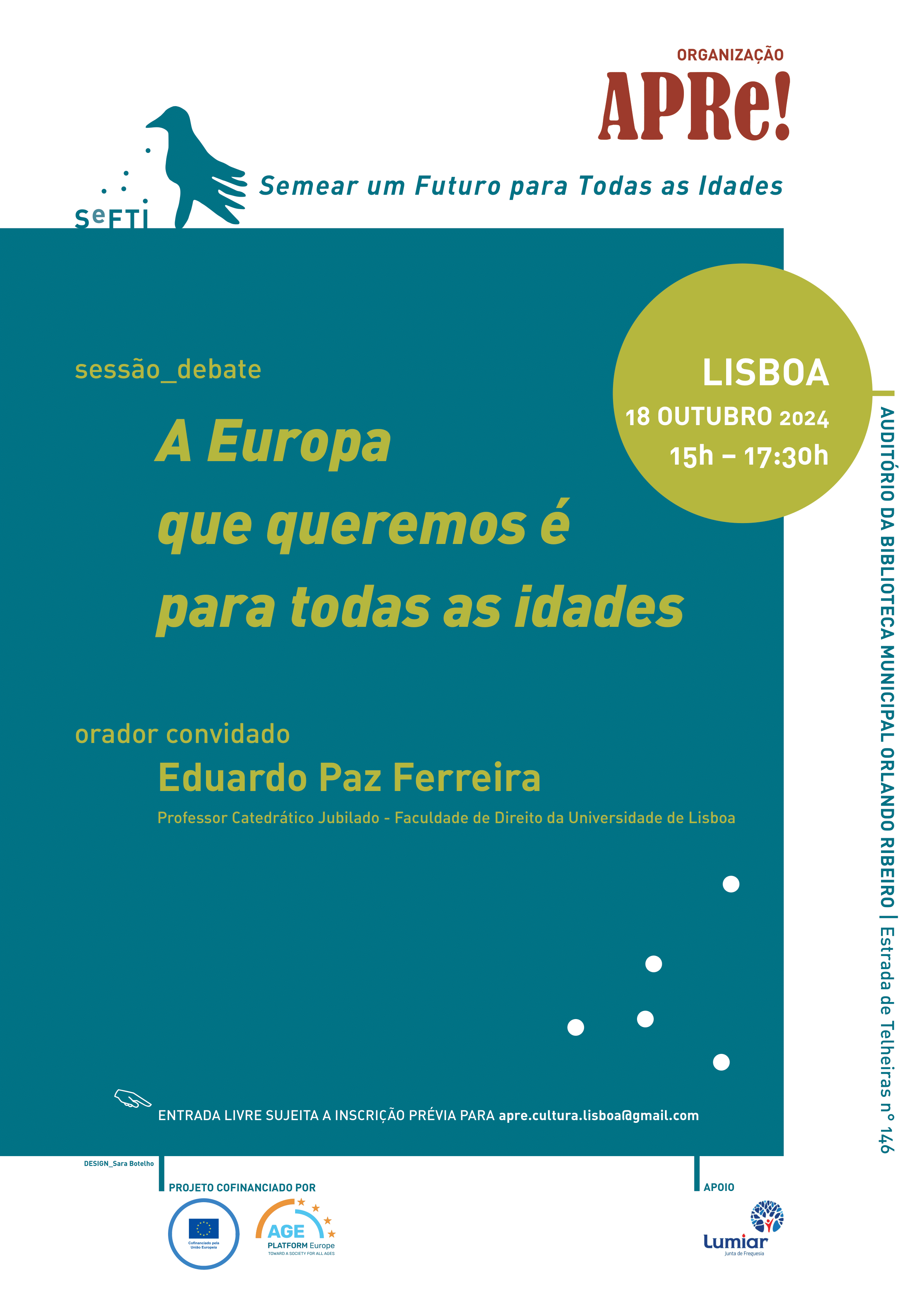 APRe! A Europa Que Queremos É Para Todas as Idades cartaz
